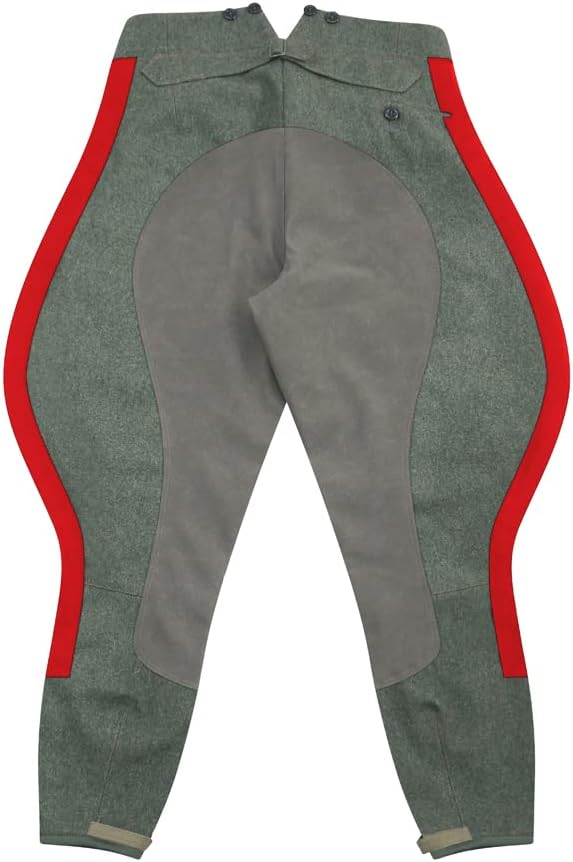 サ*ト様 ドイツ国防軍　ドイツ空軍　将官用乗馬ズボン複製　ほぼ未使用　肩章おまけ ドイツ軍 将官用乗馬ズボン