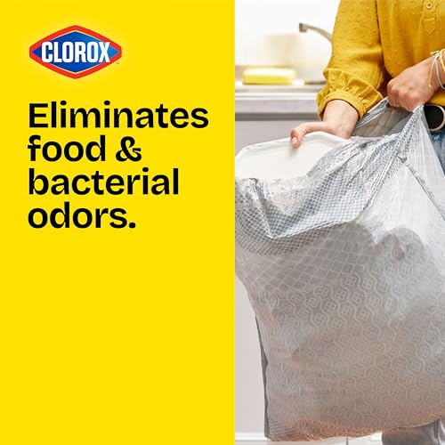 Glad ForceFlex MaxStrength with Clorox Trash Bags, 13 Gal, Eucalyptus, 34 Ct (Package May Vary) - image 2