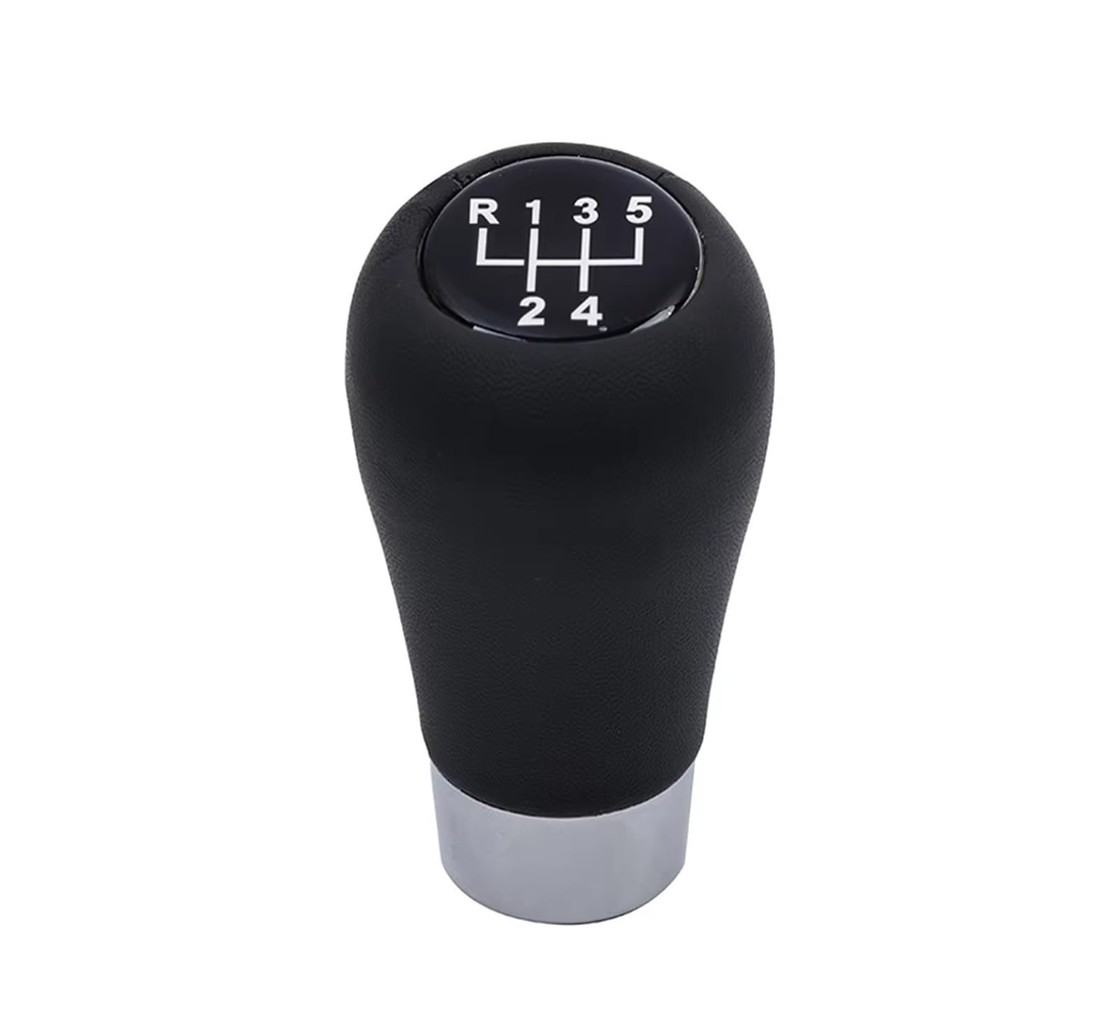 Ouvecr Black 5 Speed Car Shift Gear Knob Handle For Bmw 1 3 5 6 For Series For E30 /36/39 /46/60 /81/82 /87/90 /53/84 5/6 Speed Manual Transmission Gear Shift Knob Gear Shift Cover(Black 5 Speed)