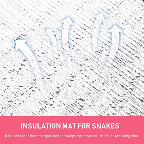 Alasum 2pcs Heating Pad para reptiles, manta térmica miniatura 5
