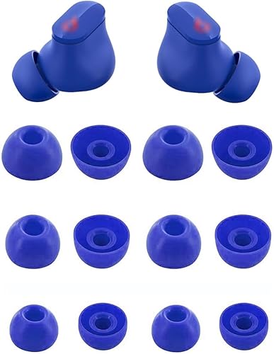 ALXCD Almohadillas compatibles con Beats Studio Buds, SML, 3 tamaños, 6 pares de auriculares de silicona suave, puntas de repuesto, compatibles con