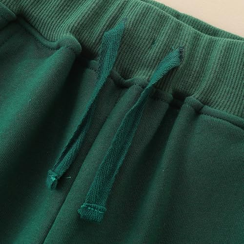 Boys Cotton Sweatpants,Toddler Baby Cute 𝗖artoon Active Jogger Pants with Pockets Drawstring Elastic Pants4