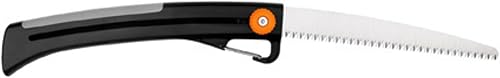 Fiskars 10 Inch POWER TOOTH Sliding Carabiner Saw with Carabiner Clip (9258)