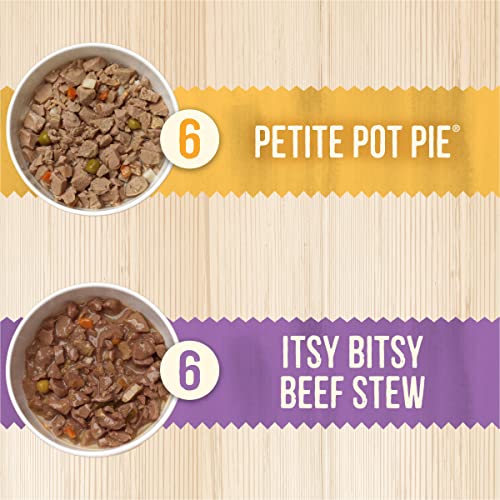 Merrick Lil’ Plates Grain Free Dinner Duos Tender Pure Moist Small Canine Meals Selection Pack, Beef and Hen – (Pack of 1) 2.6 lb. Tubs Merrick Lil’ Plates Grain Free Dinner Duos Tender Pure Moist Small Canine Meals Selection Pack, Beef and Hen – (Pack of 1) 2.6 lb. Tubs