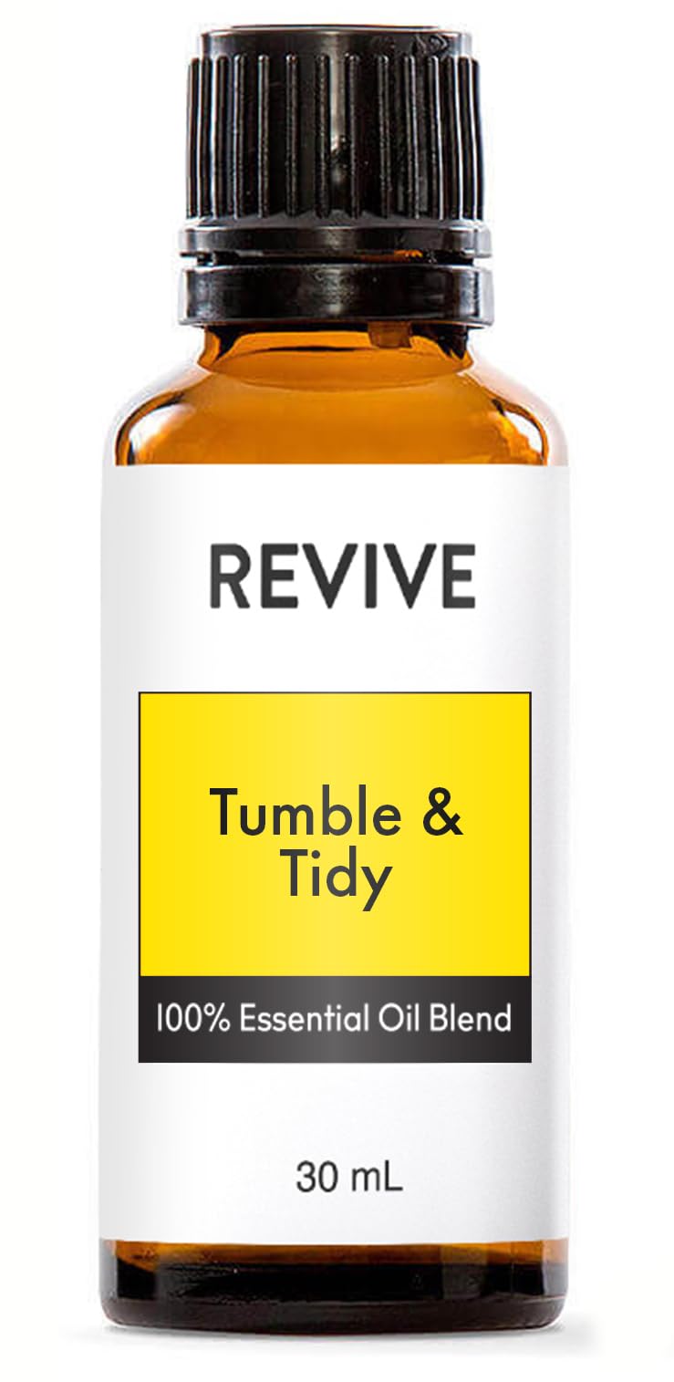 Tumble & Tidy Essential Oil Blend 30mL by Revive Essential Oils - 100% Pure Therapeutic Grade, for Diffuser, Humidifier, Massage, Aromatherapy, Skin & Hair Care