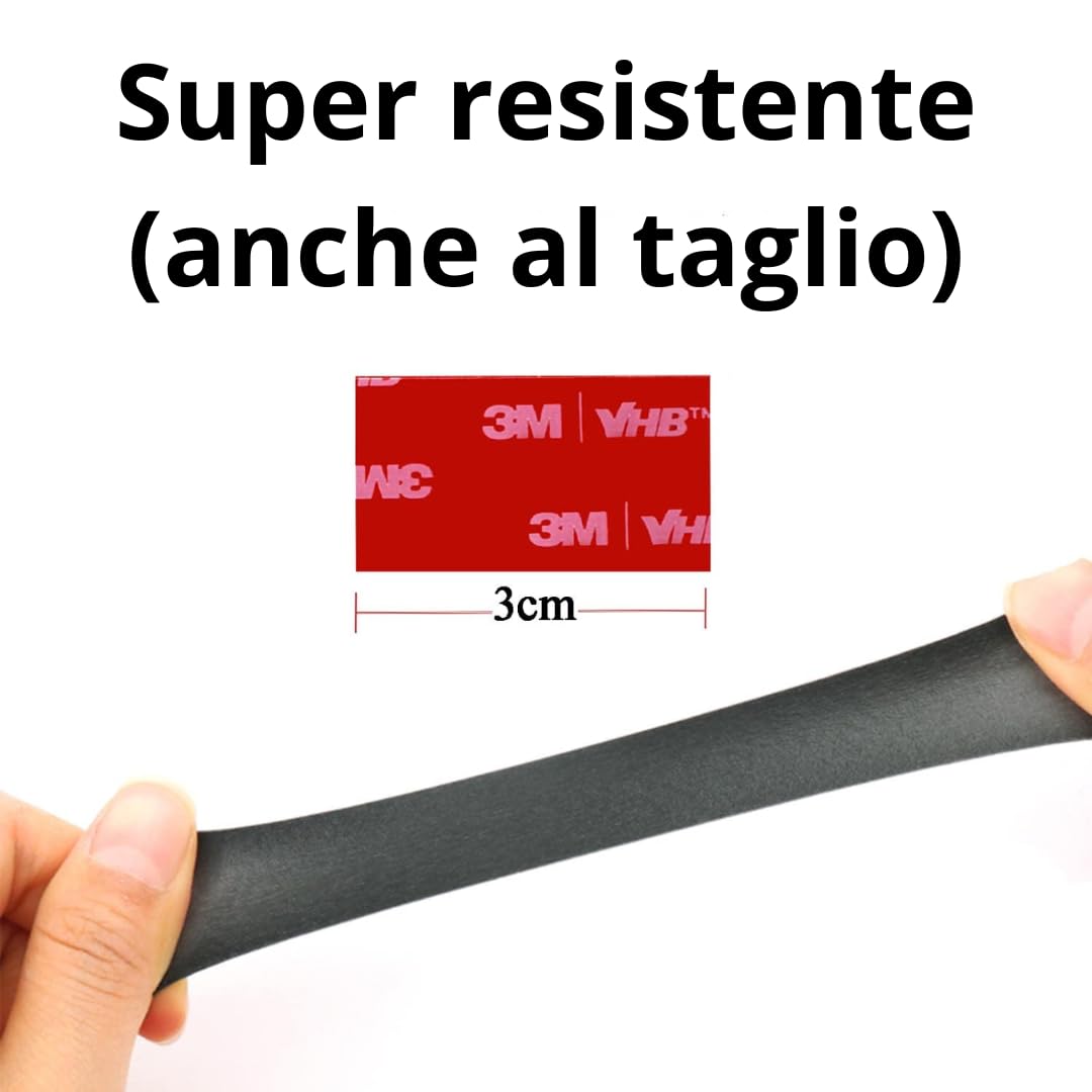 3M VHB 5952 Cinta adhesiva doble cara fuerte, impermeable y resistente al agua y altas temperaturas, fija tira LED (20 mm x 4,6 m)