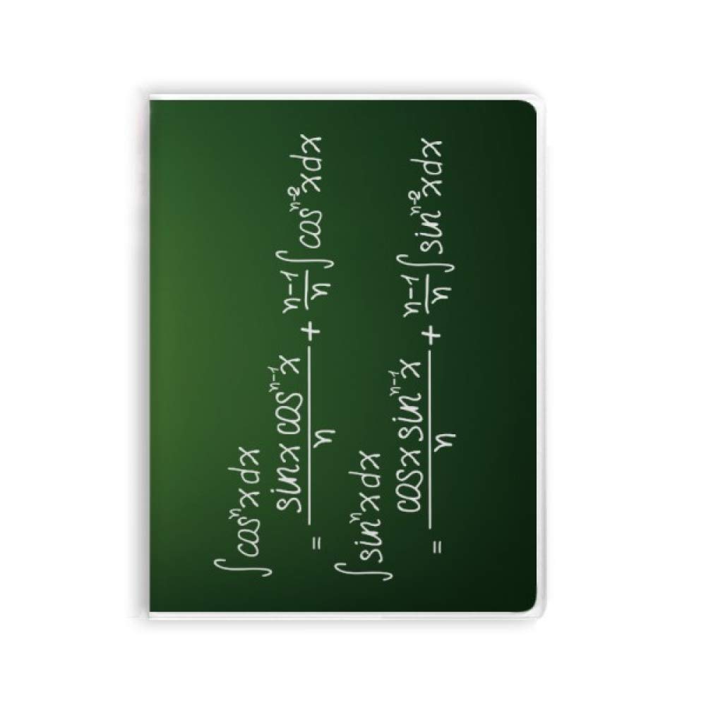 Carnet de notes Cosinus Math pour lycée et université avec couverture souple - 4