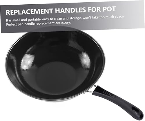 Miniatura 8 de FELTECHELECTR Cacerola con mango de cacerola, sartén para camping, Sartenes con asas extraíbles, utensilios de cocina, mango largo, mango de