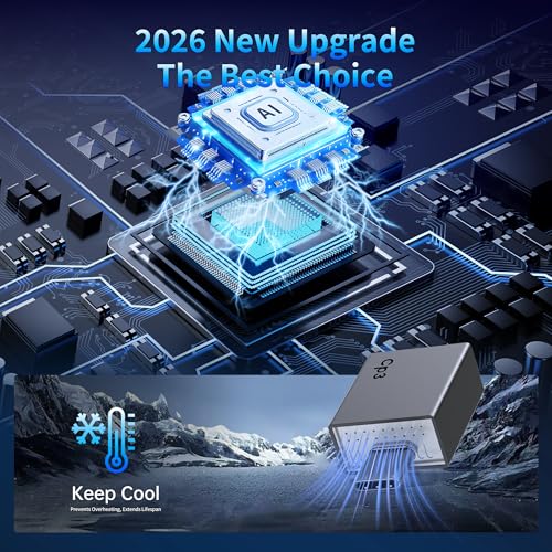 Image of Wireless CarPlay Adapter for iPhone 2026 Upgrade - Stable Connection Convert Wired to Wireless Compatible with Cars 2018+, iOS 10+ (USB-C)