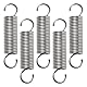 VooGenzek 5 Stücke 2 * 17 * 74 mm Spannfeder, Edelstahl Doppelhaken Spannfeder, Kleiner Doppelhaken-Spannfeder, für Furniture Geräte