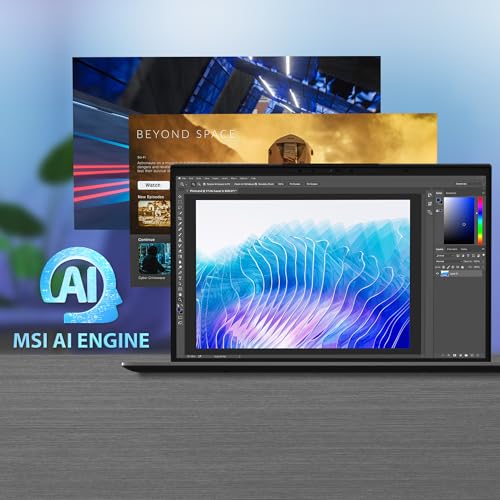 MSI Prestige 13 AI+ Evo,Intel Series 2 Core Ultra 9 288V,34CM OLED Laptop(32GB/1TB NVMe SSD/Windows 11 Home/Office 2021/Intel Arc Graphics/Stellar... - Image 2