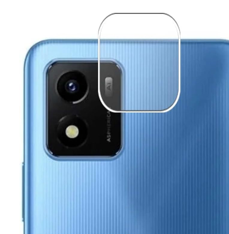 Movilear Protector de Lentes Camara para Vivo Y01 4G, Cristal Templado, Cobertura Total para Lente Trasera PTLE