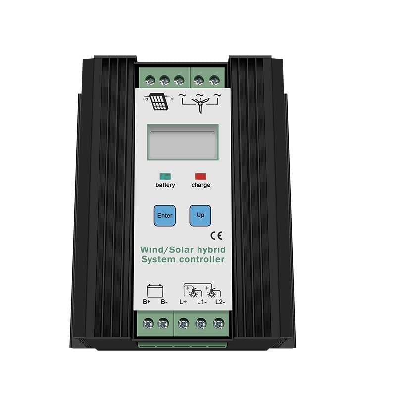 Aerogenerador, Controlador Complementario Solar-eólico-solar De 12V24V Farola Fotovoltaica Generación Energía Eólica