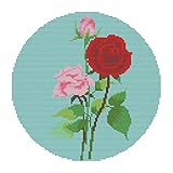 Teinture d'impression soluble dans l'eau respectueuse de l'environnement 👍 Le motif coloré et les lignes de grille imprimées sur le tissu sont très faciles à laver après avoir terminé le travail de broderie. Étant donné qu'il utilise une teinture d'impression soluble dans l'eau, veuillez ne pas le mouiller avant de le terminer