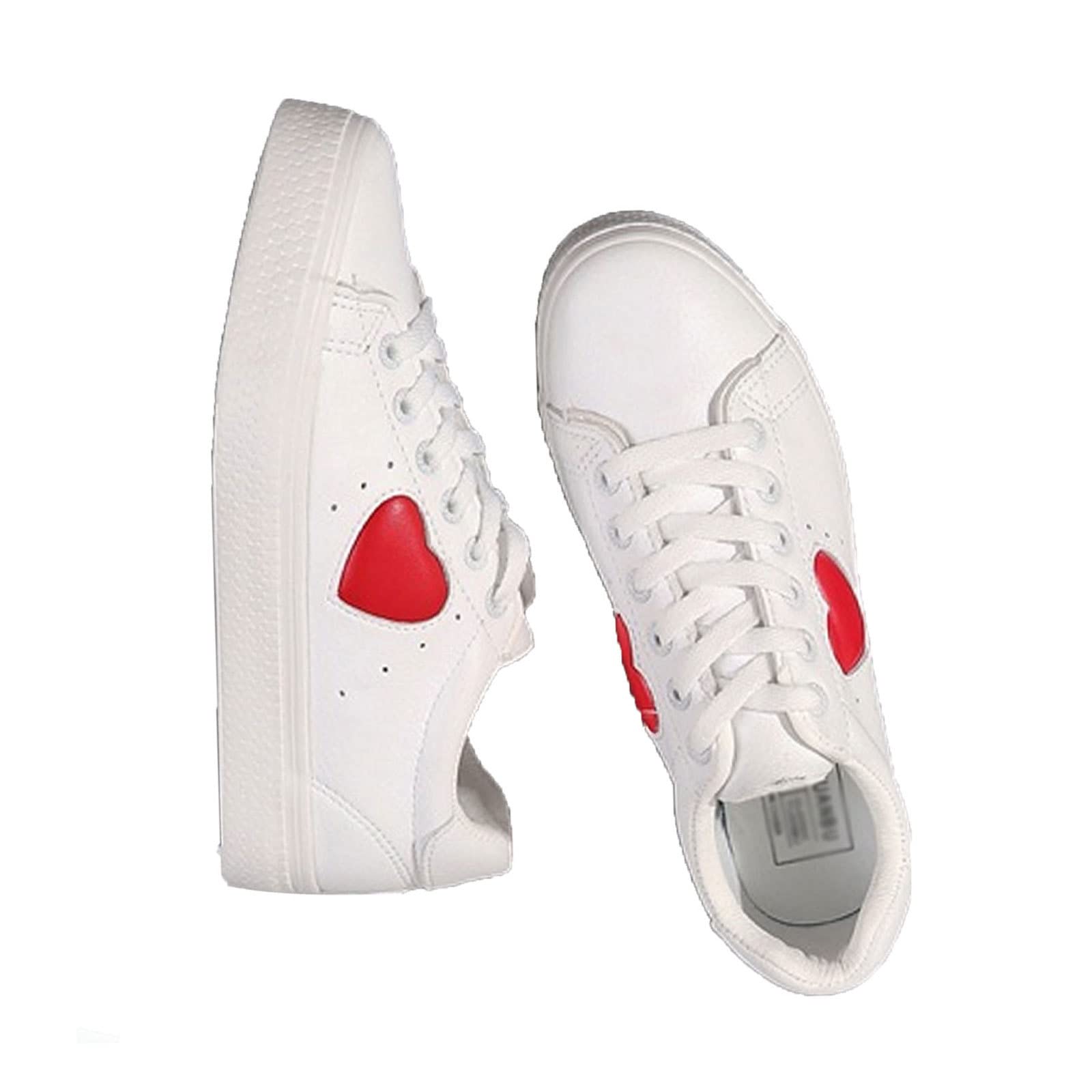 Zapatillas deportivas blancas running calzado cómodo unisex talla 43 EU