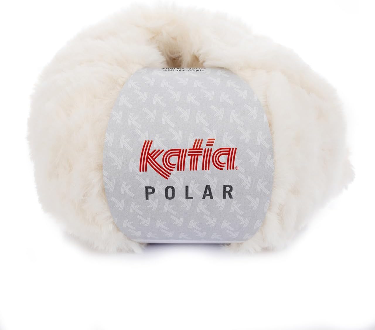 Polar Colour 80 White 100g Ball 60m 100% Polyester Knit Using 7-8mm Needles