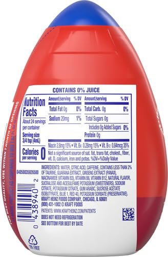 Image of MiO Energy Black Cherry Liquid Water Enhancer Drink Mix, 2x More, 3.24 Fl Oz Bottle, As Seen on TikTok (Pack of 3)