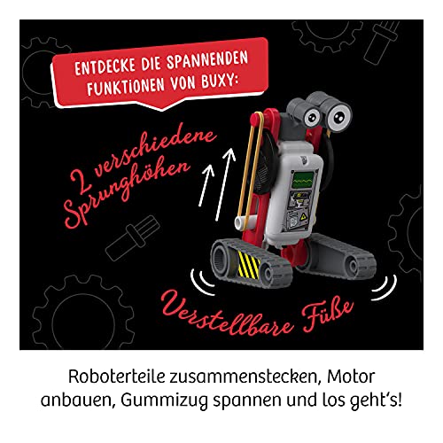 KOSMOS 601867 ReBotz - Buxy der Jumping-Bot, Mini-Roboter zum Bauen, Spielen und Sammeln für eine Robo-Gang, Roboter-Spielzeug, Experimentier-Set für Kinder ab 8-12 Jahre – Bild 5