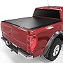 oEdRo Soft Tri-fold Truck Bed Tonneau Cover Compatible with 2022 2023 Ford Maverick, Styleside 4.5 Feet Bed