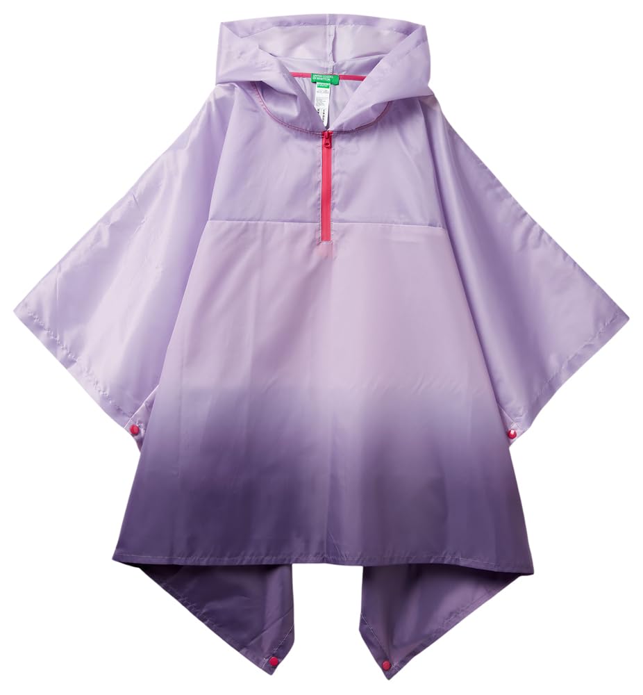 United Colors of Benetton Poncho 6u4mc800t Poncho Niños y adolescentes