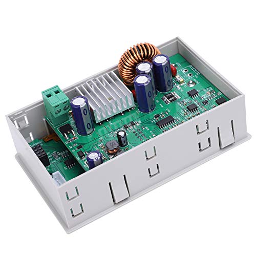 Image of DC Power Supply, Lab Bench Numerical Control Variable 4-Digital LCD Display Regulated Power Supply DC 6-55V to 0-50V 5A with Alligator Leads