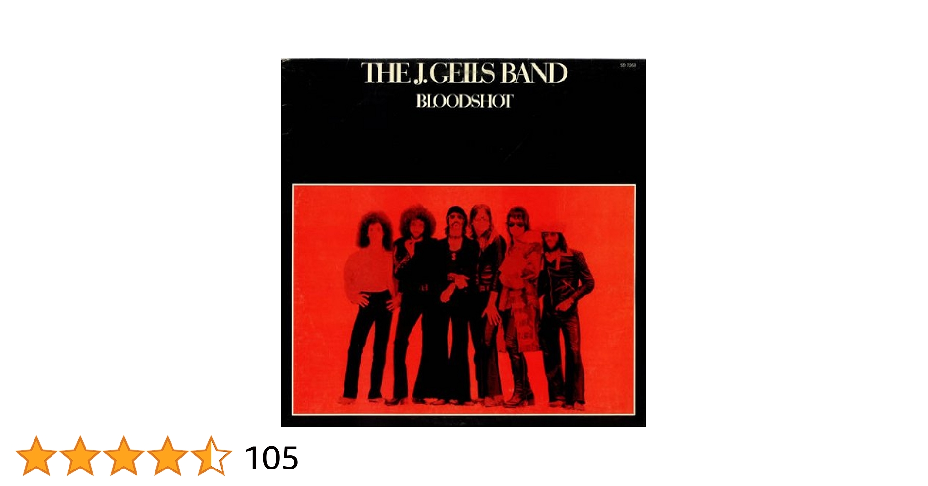 J. GEILS BAND   J・ガイルズ・バンド　　 BLOODSHOT J. Geils Band - Bloodshot: Quadio (Blu-Ray Audio Disc