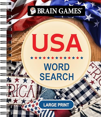 Compare Textbook Prices for Brain Games - USA Word Search - Large Print Brain Games Large Print ISBN 9781639387526 by Publications International Ltd.,Brain Games