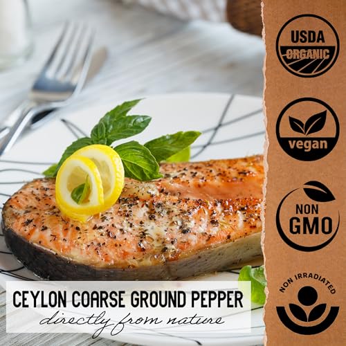 Gourmanity Select Organic Coarse Ground Black Pepper thumb #2