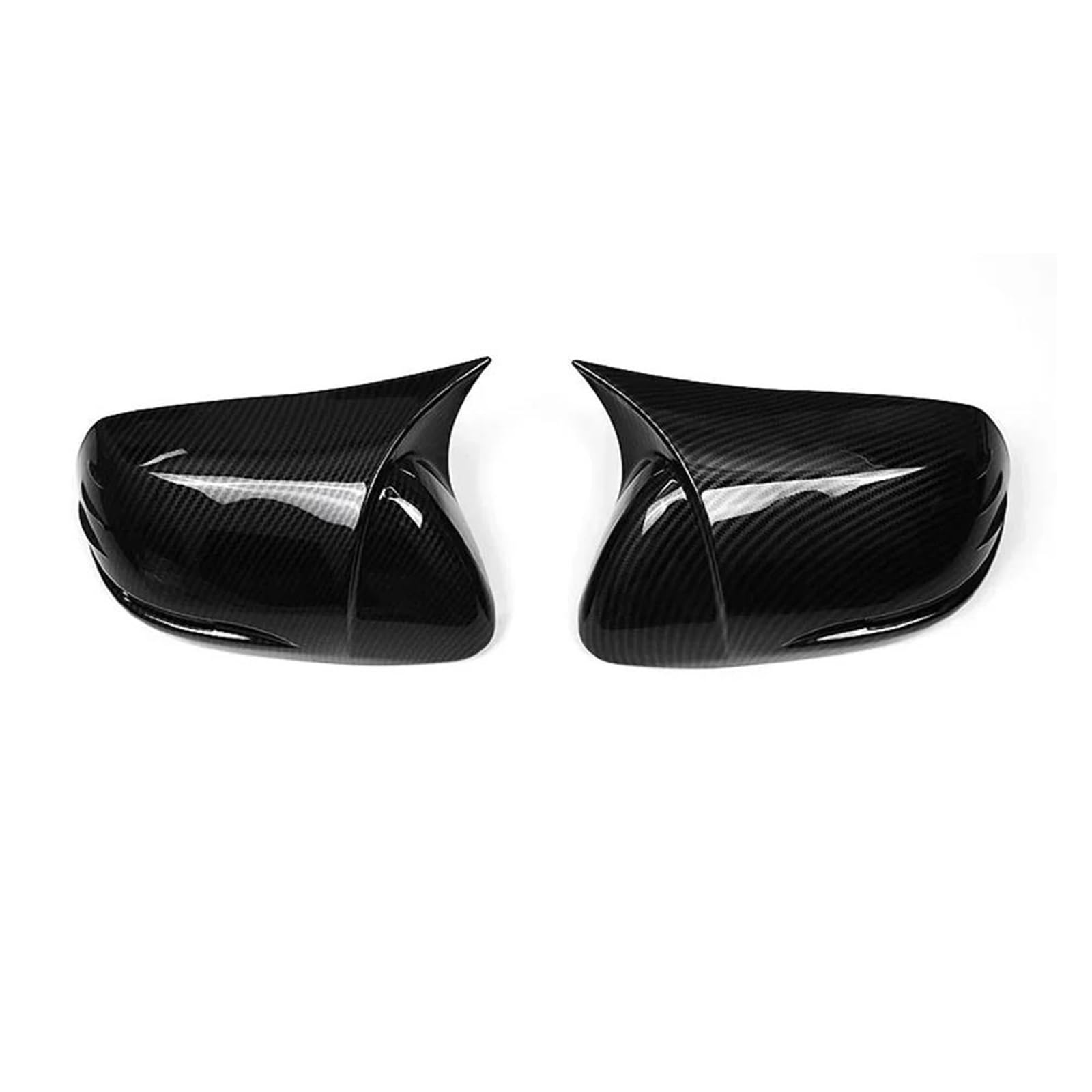 Car Rearview Side Mirror Cover Wing Cap Adhesive Sticker for CRV CR-V 2017 2018 2019 2020 YIJIAVSX(Carbon Look)