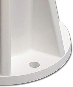 Saftron 6 Polymer Pool Ladder & Handrail Surface Mounting Base, 4-Pack