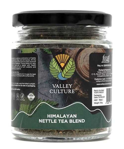 Valley Culture Himalayan Stinging Nettle Tea Green Tea Organic