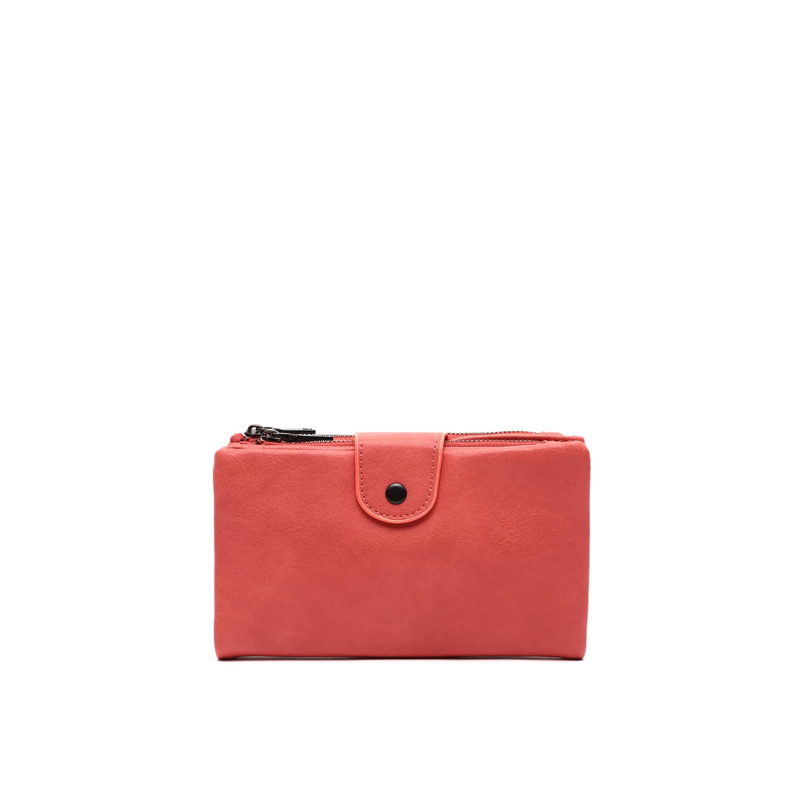MISAKO Fulvia Monedero Grande Mujer - Fulvia Coral 11x3x19cm