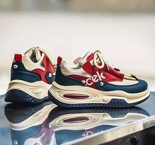 Image of Trendy Sports Sneakers Shoes for Men| Comfortable, Breathable, Lightweight, Anti-Slip|SL 166