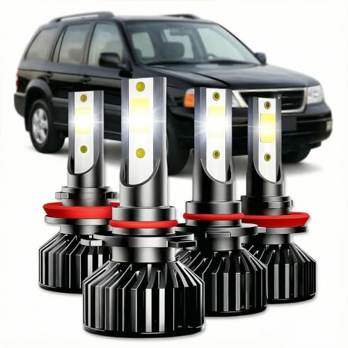 Image of High Low Beam Bulb compatible for Honda Pilot 2006-2014 2015 2016 2017 2018