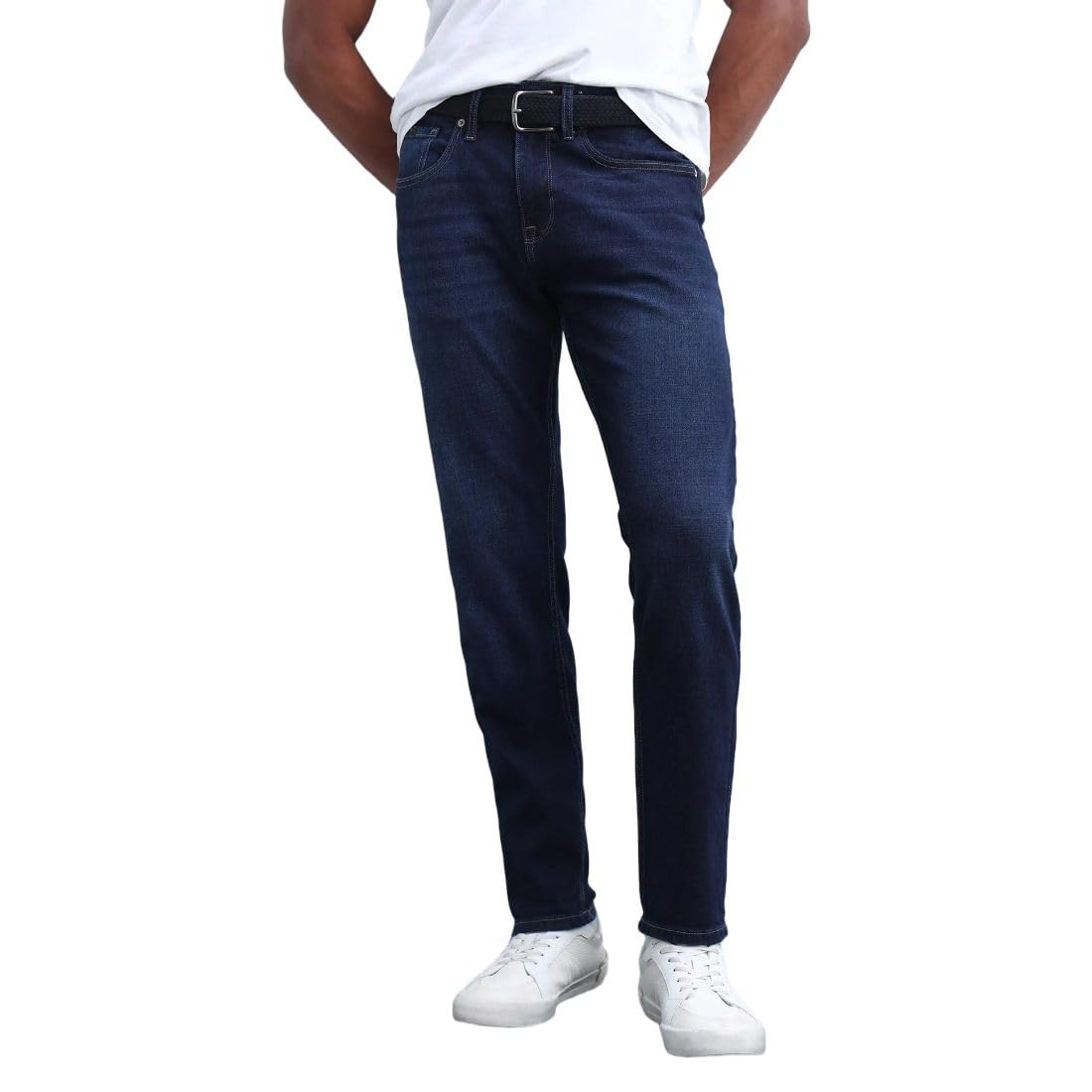 flying machine Men's Slim Tapered Fit Jeans| Solid | Mid Rise | Stretchable | Jeans for Man-picture-32