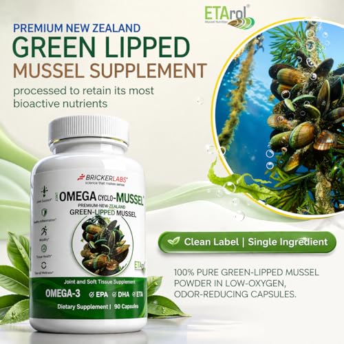 Bricker Labs Omega Cyclo Mussel Supplement