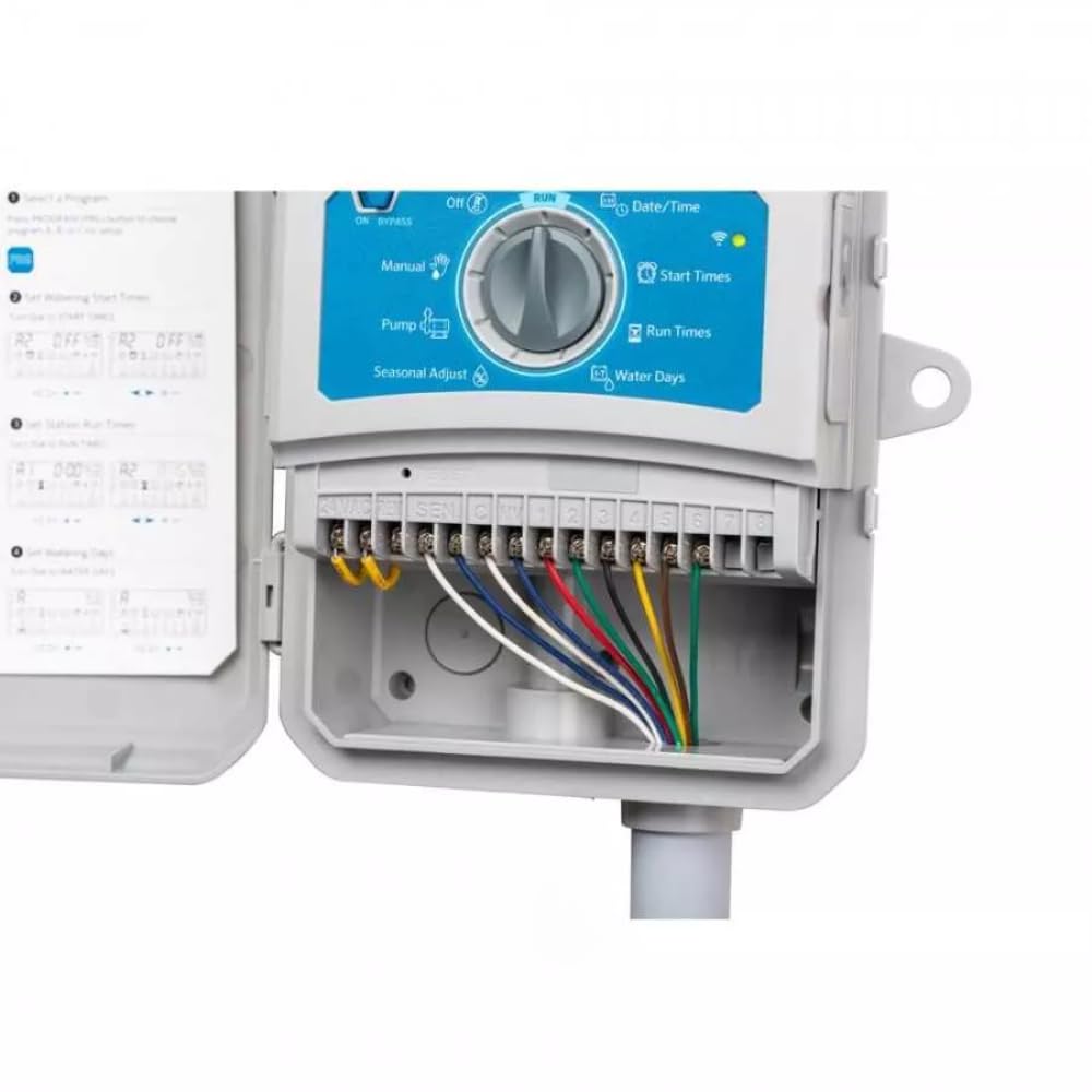 Programador Hunter X2-601 Exterior 6 Estaciones Compatible con WiFi