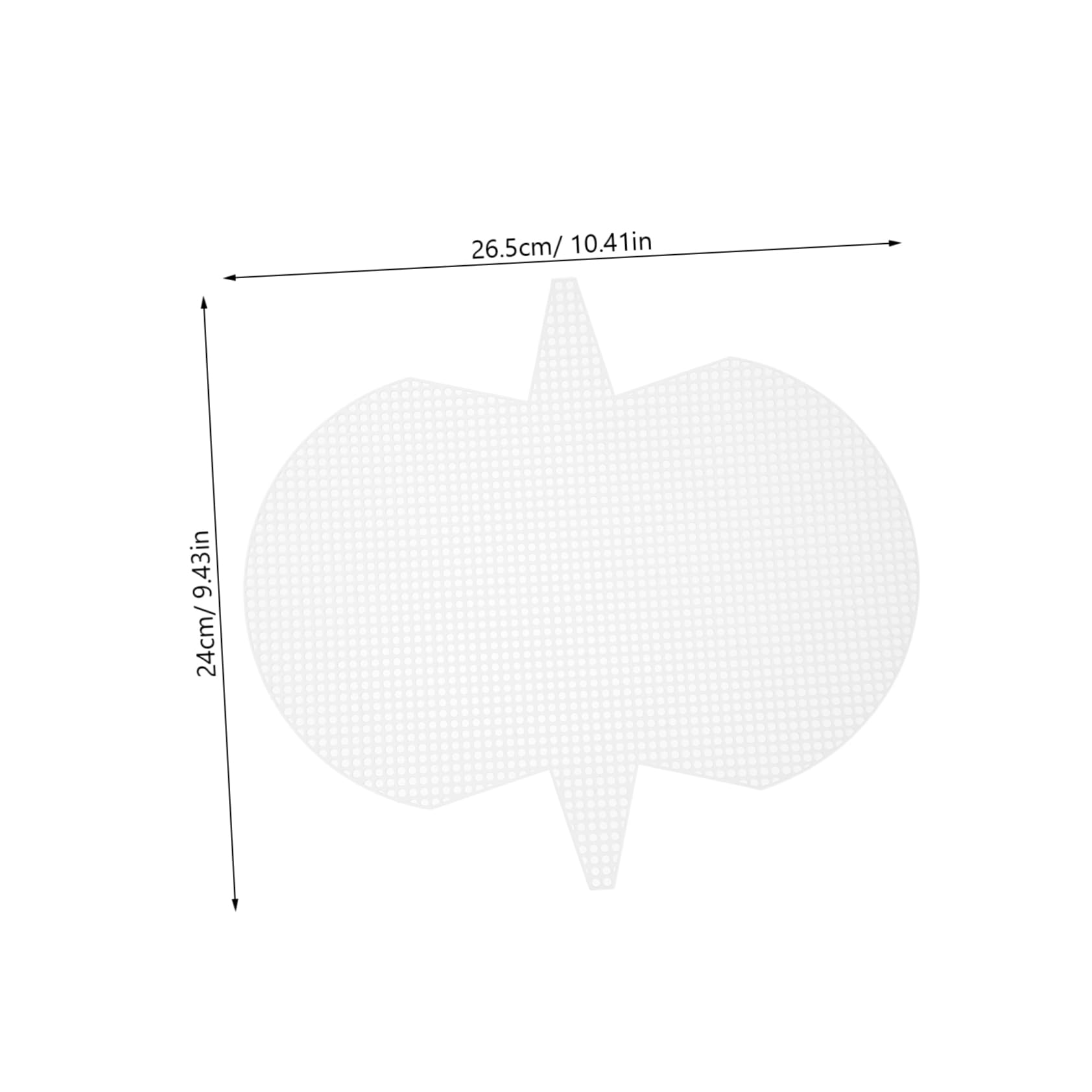 ARTIBETTER 4pcs Plastic Canvas Sheets Kit for DIY Bag Weaving Cross Stitch Crafting