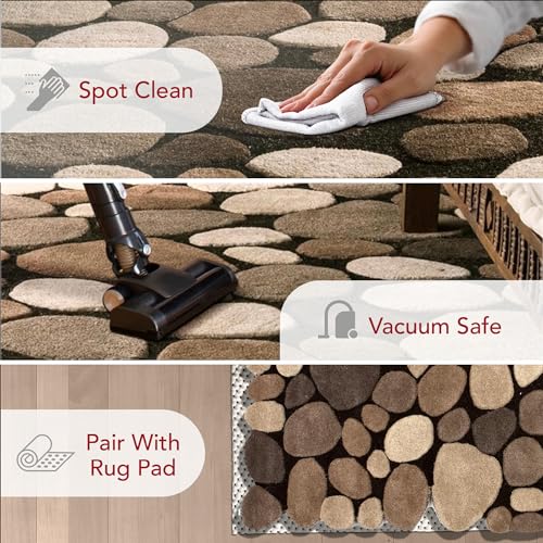 nuLOOM Hand Tufted Pebbles Runner Rug, 2' 6