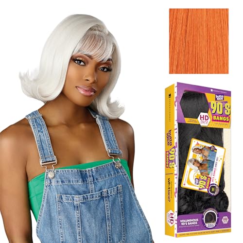 Sensationnel Butta Lace 90s Bangs Wig-Unit 907, CINNAMONCOPPER
