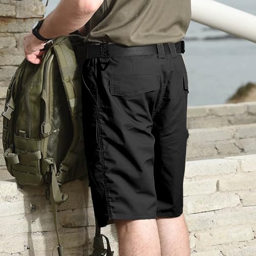 Short homme sport et cargo en coton ample avec cordon