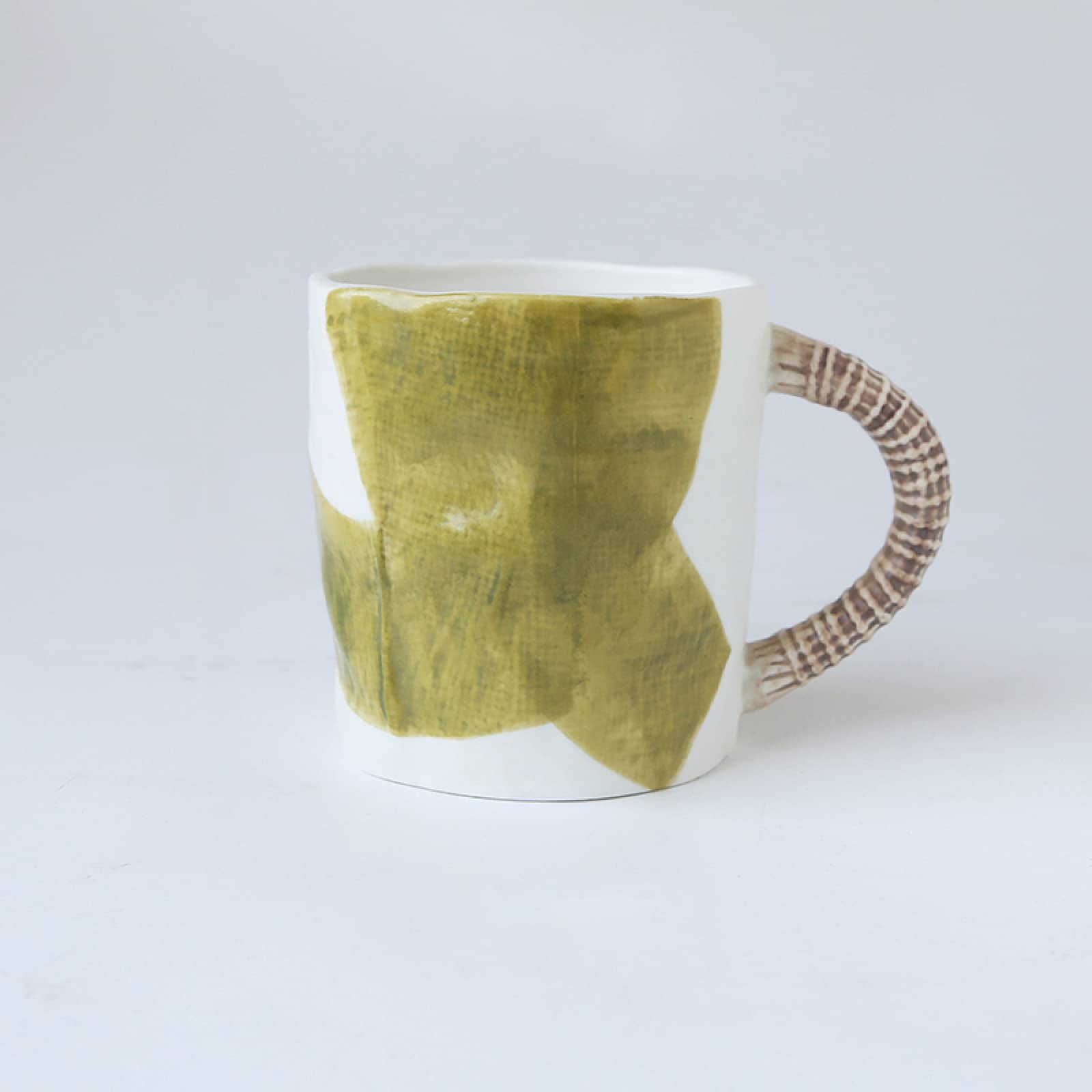 Tazza da caffè in ceramica artigianale Tazza da tè verde Tazza da caffè in ceramica Tazza Regalo per ufficio e casa