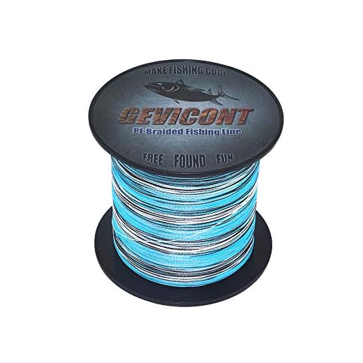 GEVICONT Braided Lines Cast Farther Fishing Tackle PE 4-Strand 300m 328yds 500m 547yds 1000m 1094yds 10-100Lb Available in 10 Colors for River Region