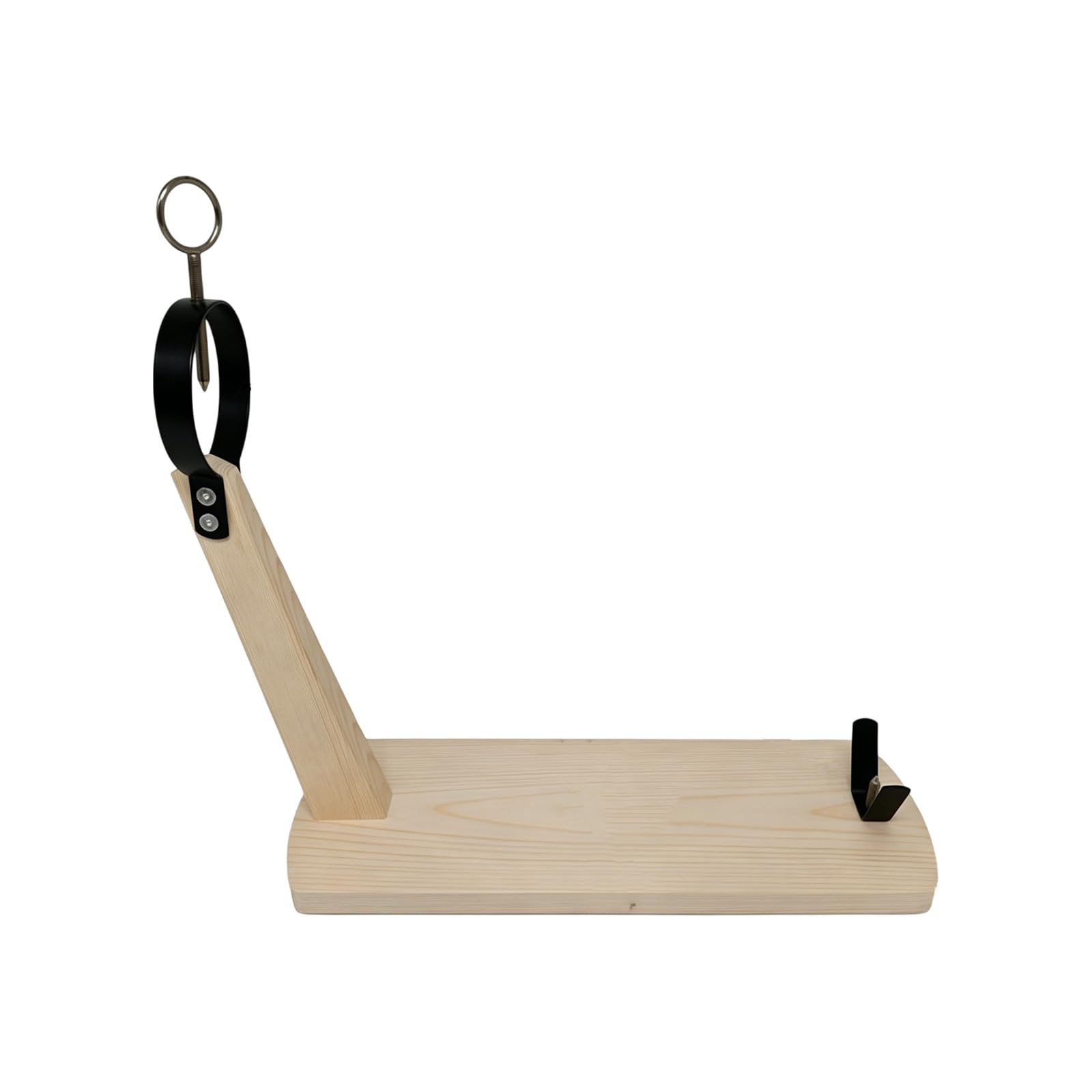 TEMOOUES Lasting Natural Pine Meat with Sturdy Structure Ideal for Effortless Cutting and Festive Table Decorations Holiday Pork Holder