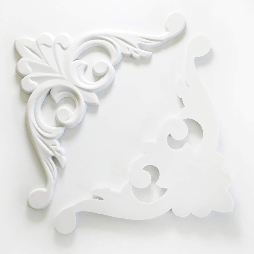 Amazon.co.jp: [あすにこ] モールディング オーナメント インテリア