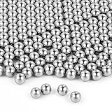 JIEYAO 250 Pcs Paint Mixing Balls, 316 Stainless Steel Mixing Agitator Balls, 4mm/0.16in Rust-Proof Paint Shaker Nail Polish Bearing Balls Metal Mixer Balls for Mixing Model Paints(4mm/0.16in)