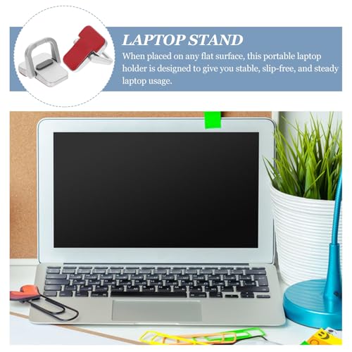 Soporte metálico invisible DOITOOL para laptop, 2 piezas miniatura 7