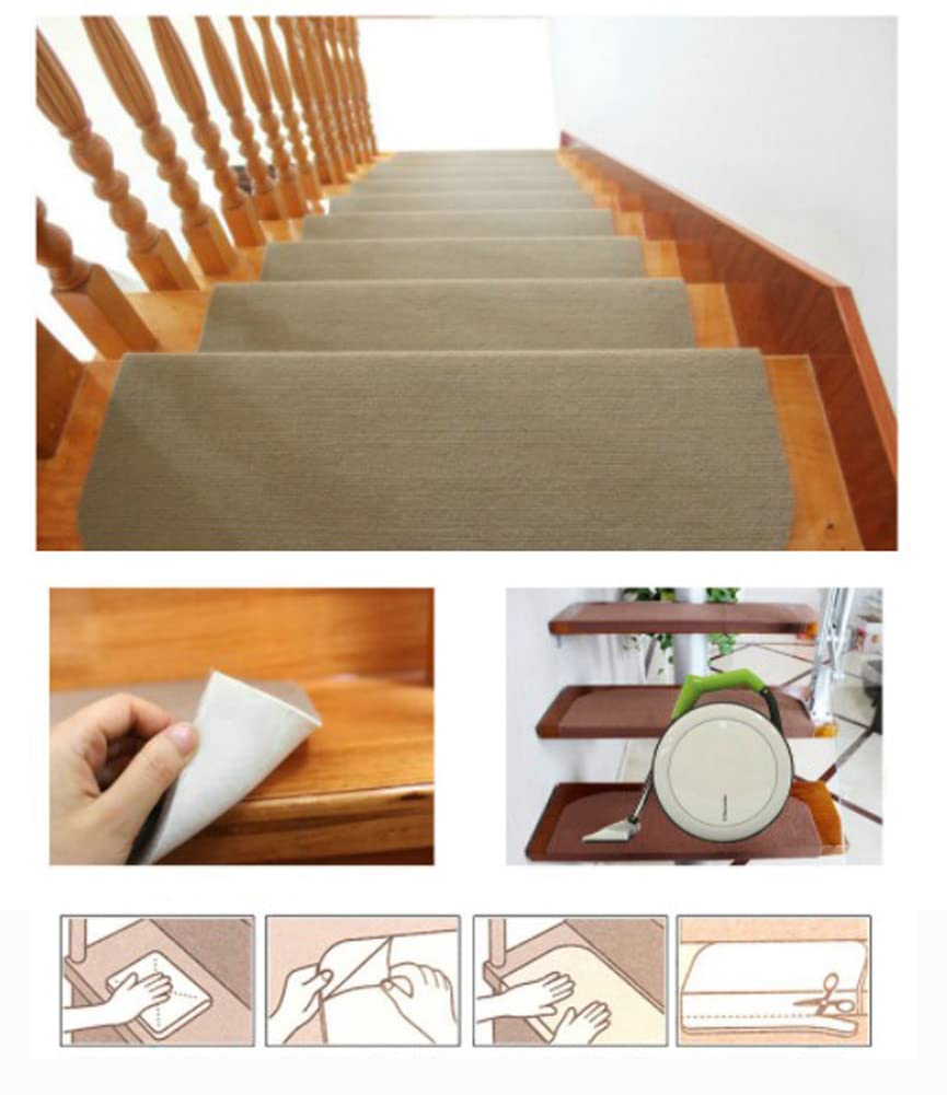 Tappetini Antiscivolo Per Scale - Adesivi, Morbidi E Facili Da Pulire - Foto 5