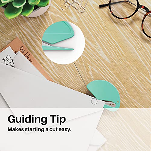 Uncommon Desks Colorful Letter Openers - Mint Green (3 Pieces) - Thumbnail 4