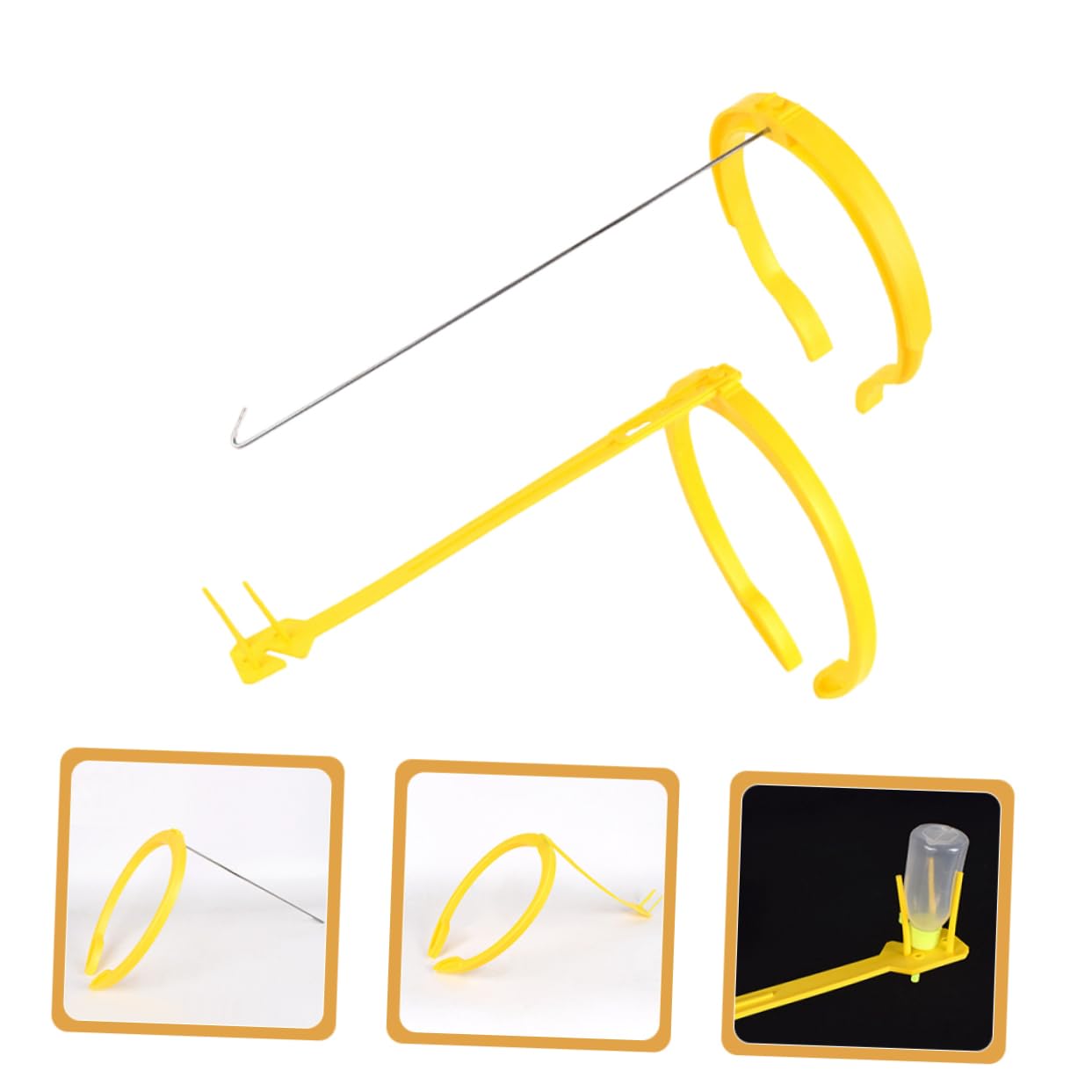 Gatuida 2pezzi Clip Per Suina Da Supporto Per Per Animali Ausiliario Suina Parte Per Artificiale Clip Per Strumento Per Artificiale